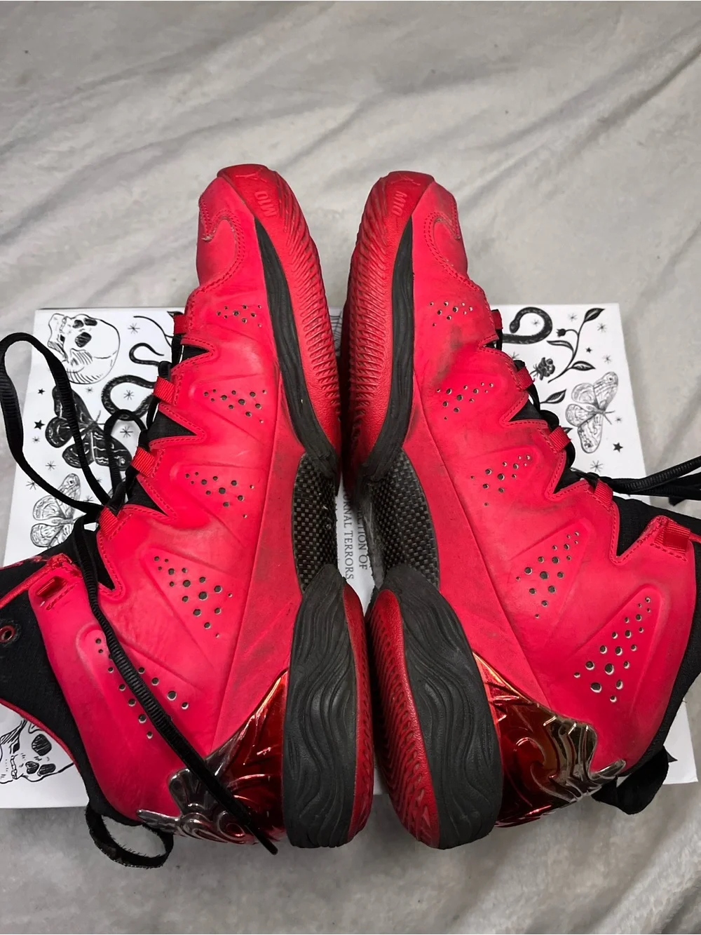 Jordan Air Jordan Melo M10 Men's Basketball Sneakers Fire Red/Black